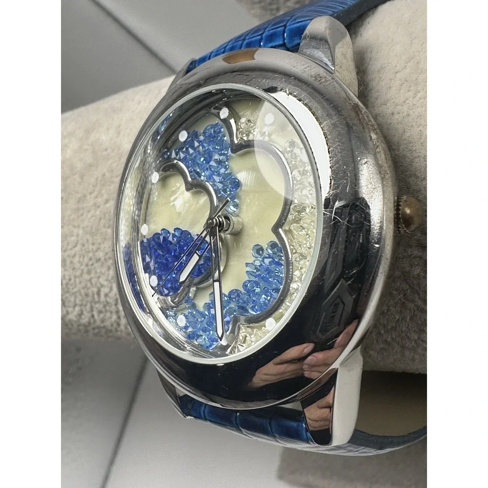 Accutime K1484 New Battery‎ Ladies Watch 43MM 7.75